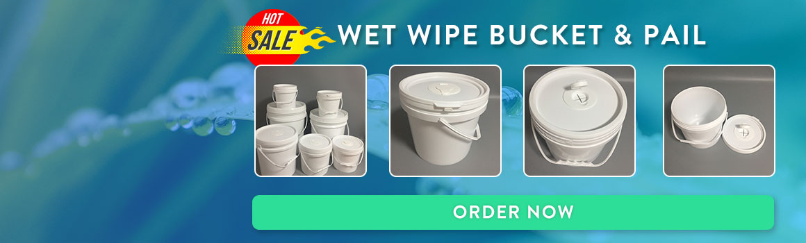Wet wipe & cloth bucket